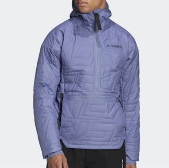 Adidas Terrex MYSHELTER PrimaLoft Parley Padded Anorak Violet